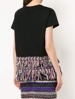 Thumbnail for your product : Coohem tweed-fringed T-shirt