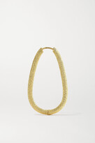 Thumbnail for your product : Carolina Bucci Florentine 18-karat Gold Hoop Earrings - One size