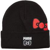 black hello kitty beanie