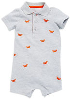 Thumbnail for your product : Little Me Baby Boys Crab Patterned Romper