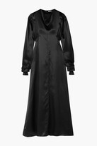 Thumbnail for your product : BITE Studios Organic silk-satin midi dress