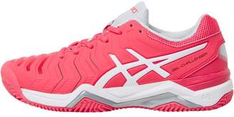 Asics Womens Gel Challenger 11 Tennis Shoes Rouge Red/White/Glacier Grey