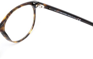 Tom Ford Eyewear Tortoiseshell-Frame Glasses