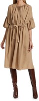 Thumbnail for your product : Deveaux Riley Billow Sleeve Midi Dress