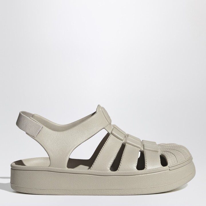 adidas Beige Superstar sandals