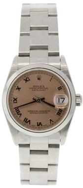 Rolex Vintage Stainless Steel Datejust Watch, 31mm