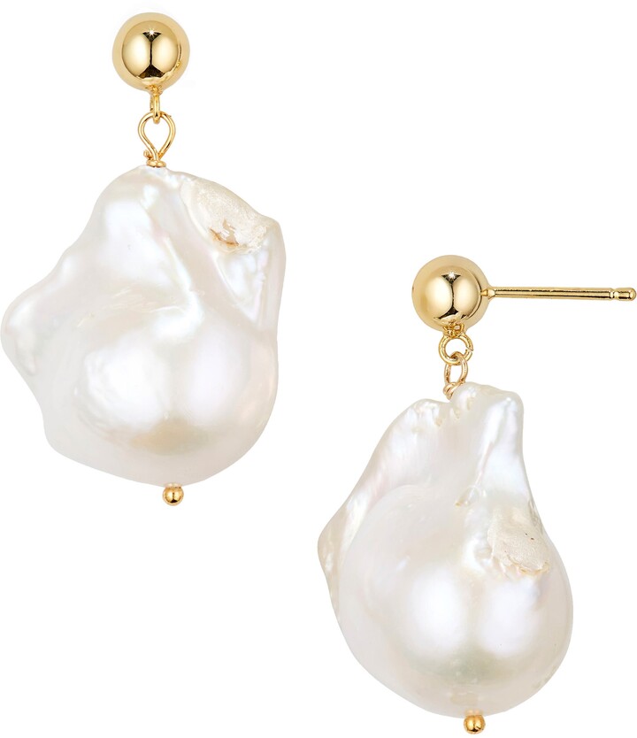 Freshwater Pearl Drop Earrings | Shop the world's largest 