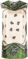 Thumbnail for your product : Gucci Floral Dotted Sleeveless Blouse