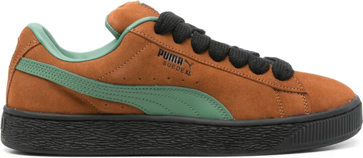 Puma Suede XL logo-print sneakers