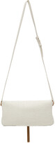 Thumbnail for your product : Saint Laurent White Medium Kate 99 Tassel Bag