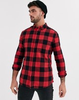 Thumbnail for your product : New Look shirt in red buffalo check