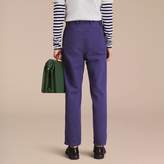 Thumbnail for your product : Burberry Cotton Garment-washed Artist Trousers