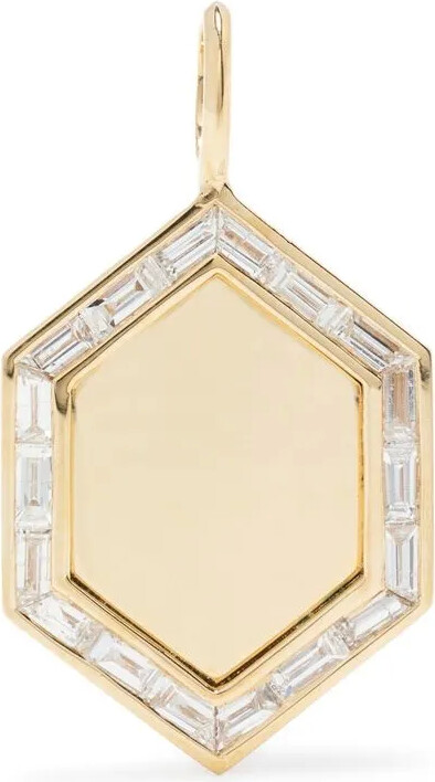 Lizzie Mandler Fine Jewelry 18kt Yellow Gold Diamond Charm