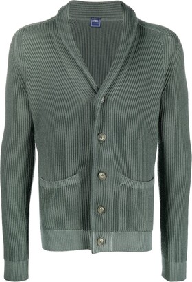 Men Chunky Knit Shawl Cardigan | Shop the world's largest collection of  fashion | ShopStyle