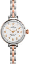 Thumbnail for your product : Shinola 34mm Birdy Bracelet Watch, Rose Gold