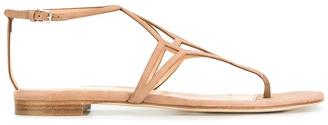 Sergio Rossi t-bar sandals - women - Leather/Suede - 36