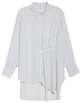 Thumbnail for your product : Rachel Roy High/Low Pinstripe Shirt