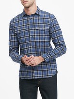 Thumbnail for your product : Banana Republic Heritage Slim-Fit Flannel Shirt Jacket