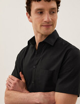 Thumbnail for your product : Marks and Spencer 3 Pack Tailored Fit Short Sleeve Shirts