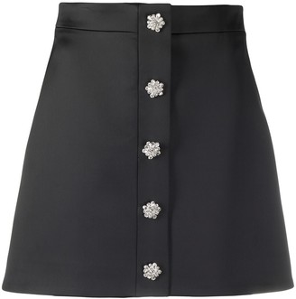 Giuseppe di Morabito Crystal-Embellished Mini Skirt