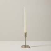 Thumbnail for your product : Oui Short Taper Candle Holder, Silver