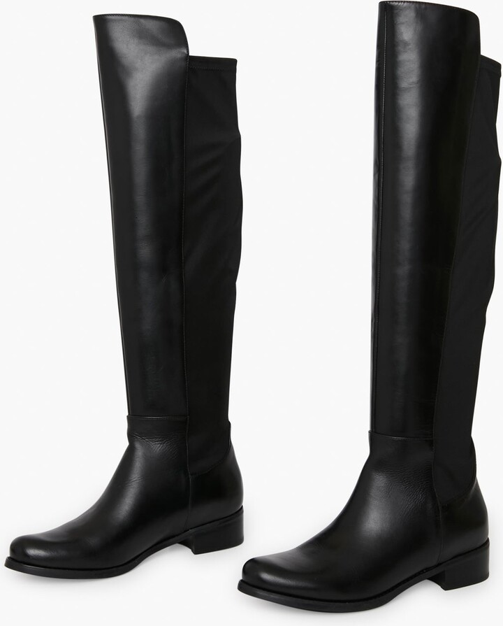 Blondo Black Leather Velma Boots - ShopStyle