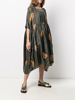 Thumbnail for your product : UMA WANG Faces-Print Midi Dress