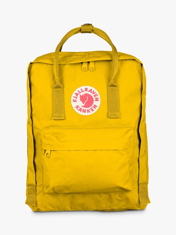 pale yellow backpack