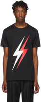 Thumbnail for your product : Neil Barrett Black Double Thunderbolt T-Shirt