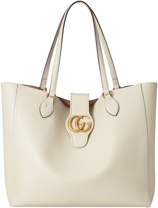 gucci white tote