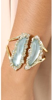 Thumbnail for your product : Alexis Bittar Liquid Metal Hinge Bracelet with Crystals