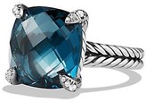 Thumbnail for your product : David Yurman Chatelaine Ring with Gemstone & Diamonds/14mm