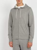 Thumbnail for your product : Rag & Bone Zip Through Cotton Hooded Sweatshirt - Mens - Grey