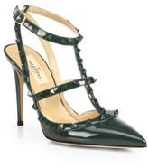 Thumbnail for your product : Valentino Punkouture Rockstud Patent Leather Pumps