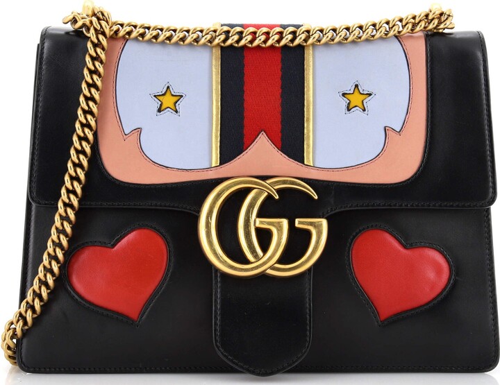 Gucci, Bags, Gucci Heart Wallet On Chain