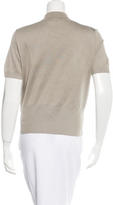 Thumbnail for your product : Rochas Silk Blend Short sleeve Top