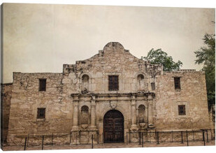 The Alamo by Ann Hudec - Wrapped Canvas Photograph Print