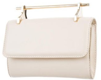 M2Malletier Leather Fabricca Clutch