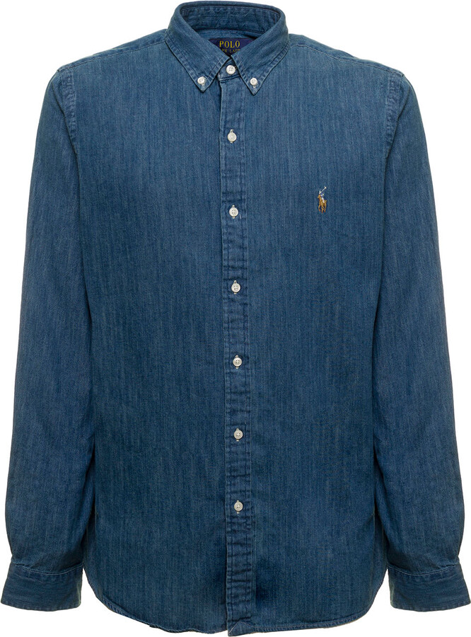 Polo Ralph Lauren Denim Shirt Men | ShopStyle