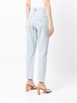 Thumbnail for your product : Nobody Denim Bessette high-waisted straight leg jeans