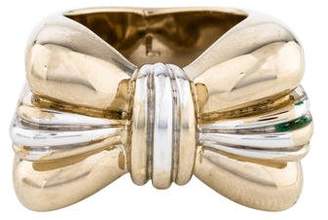 Christian Dior Bow Cocktail Ring