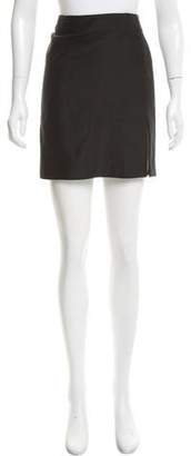 Narciso Rodriguez Woven Mini Skirt