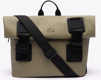 New Vintage Lacoste Backpack Knapsack Rucksack Bag Casual 2.12 Fennel Green