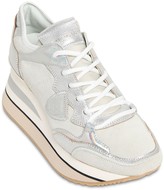Thumbnail for your product : Philippe Model Triomphe Daim Sneakers