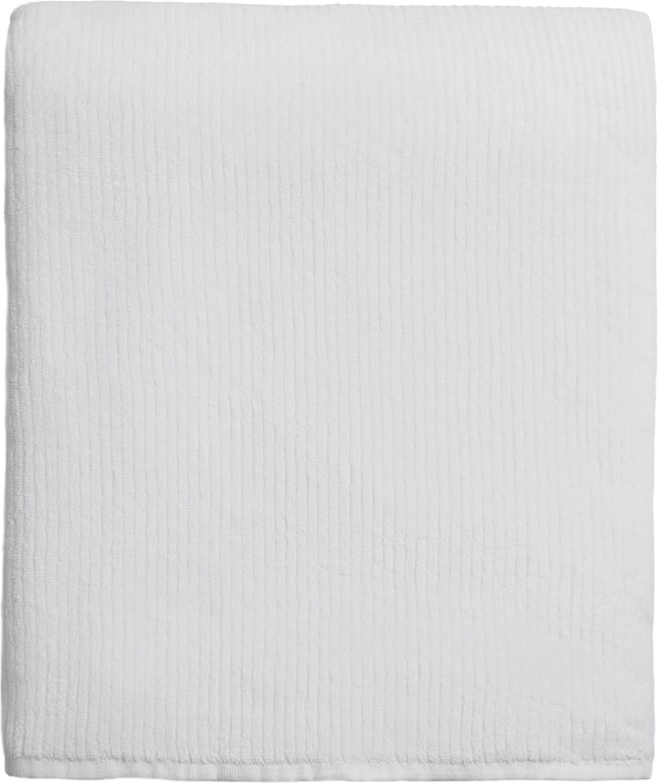 Parachute Soft Rib Bath Sheet in White