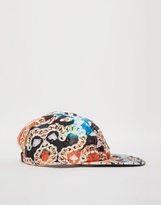 Thumbnail for your product : Hype Chain Print 5 Panel Cap Exclusive To Asos