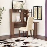 Thumbnail for your product : Andover MillsTM Marlton L-Shape Desk with Hutch Andover Mills Color: Espresso