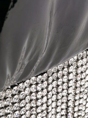 Christopher Kane crystal fringe patent bag
