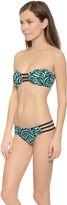 Thumbnail for your product : Milly Tiger Print Lanai Bandeau Bikini Top
