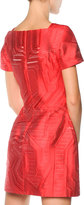 Thumbnail for your product : Fendi Broken Lines Fil Coupe Dress